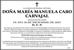 María Manuela Caro Carvajal